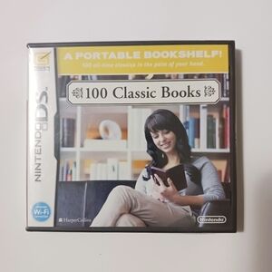 Nintendo DS 100 Classic Books with Yellow and Black Cover